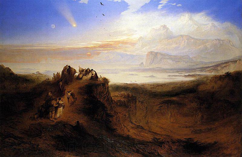 John Martin The Eve of the Deluge
